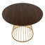 Table de salle à manger contemporaine en métal et bois-567895875