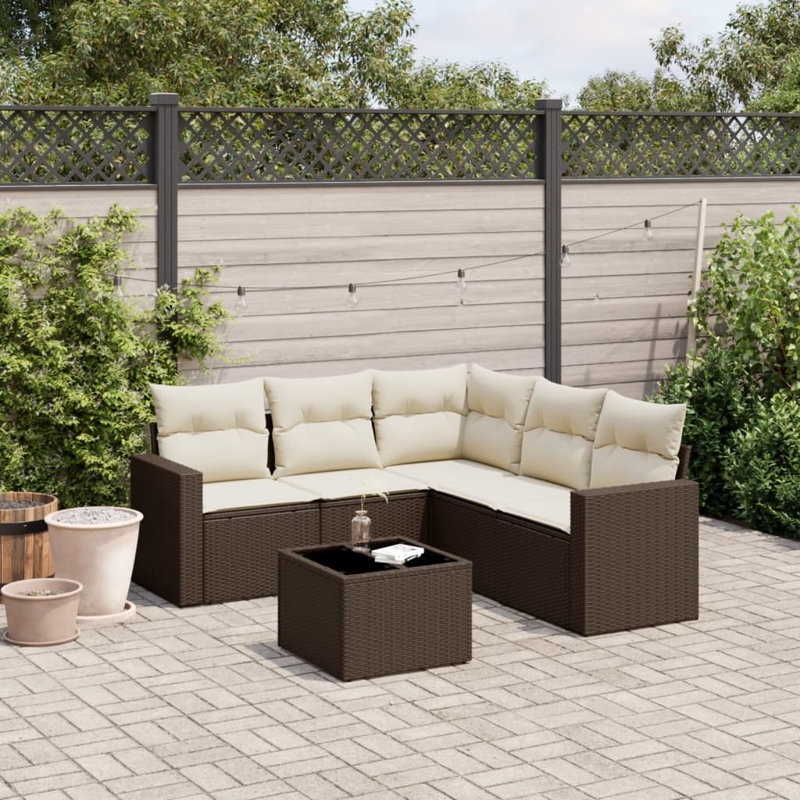 Ensemble de canapé de jardin Vidaxl