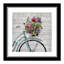 «Fresh Flowers Bicycle» de Basilios, impression encadrée-793304634-793304626