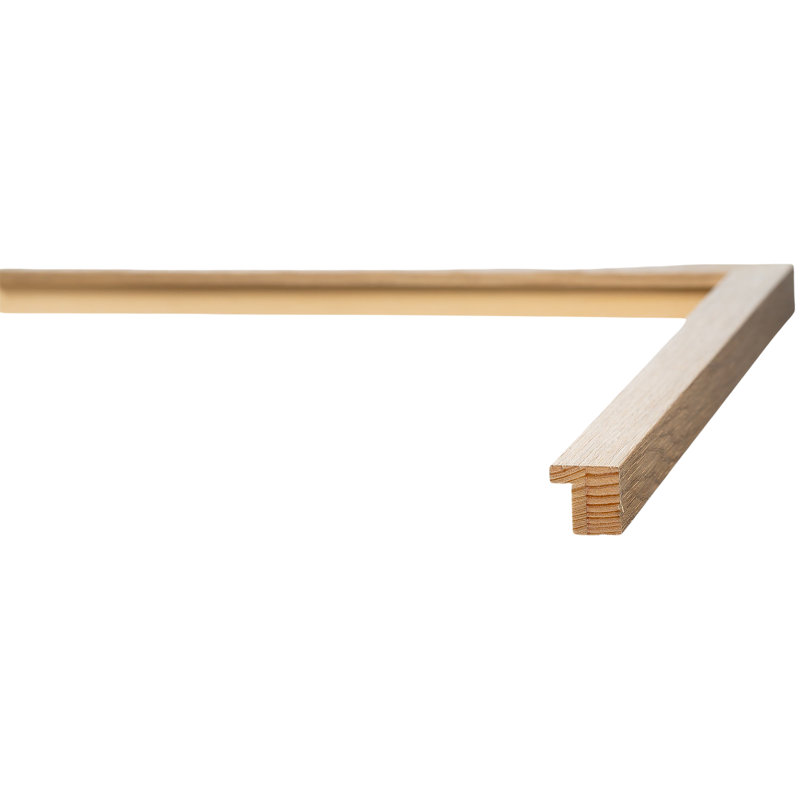 Cadre pour photo simple en bois embossé, 5 po x 7 po, Blanc