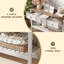 Rustic Entryway Table With Large Storage Space-871210529-871210528