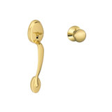 Plymouth Lower Half Handleset with Plymouth Door Knob (Deadbolt Sold Separately)