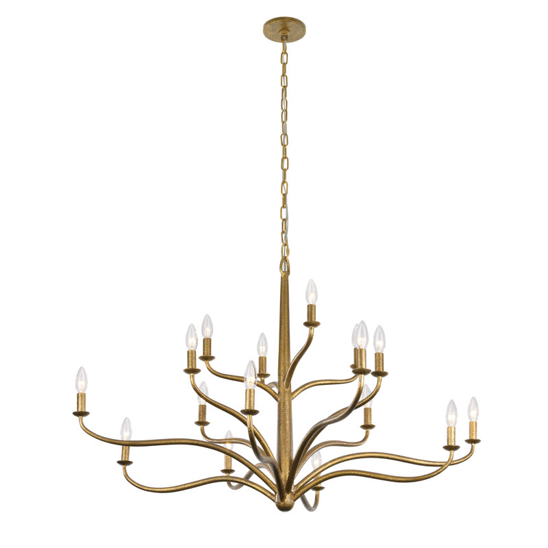 Dorianne 44" 16-Light Chandelier