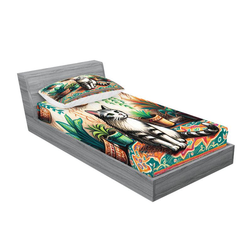 Microfiber Sheet Set, Twin