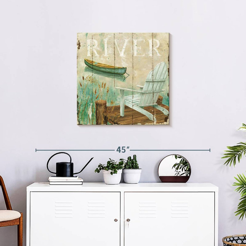 Aletra Waterside IV, 24" H x 24" W