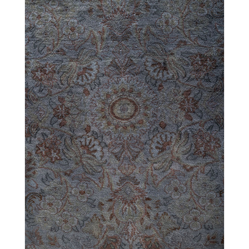 Overyed One-of-a-Kind Rectangle 4'3" X 6'4" Hand Knotted Area Rug