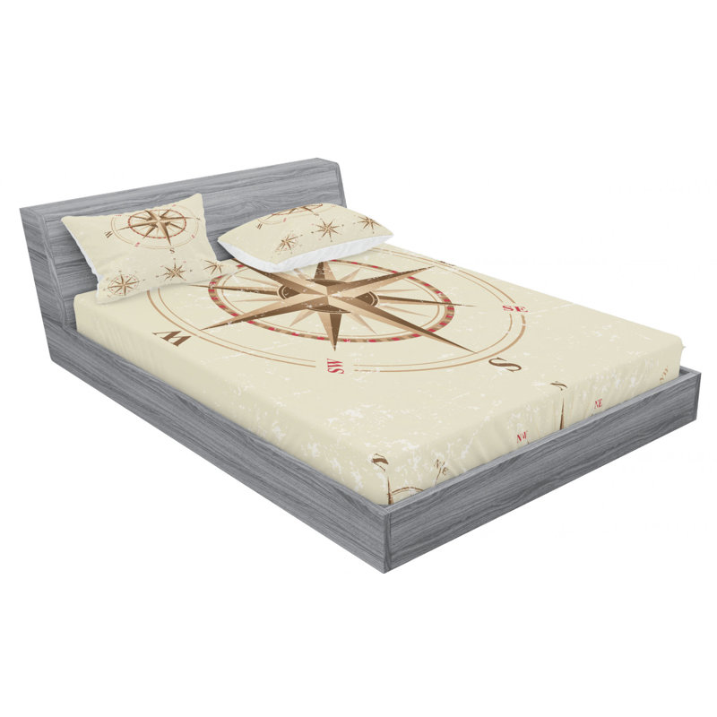Microfiber Sheet Set, Full Sheet Set with Fitted Sheet