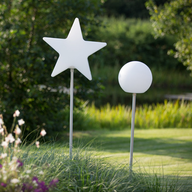 Atira White Integrated LED Pathway Light Pack, 160cm H x 60cm W x 12.5cm D