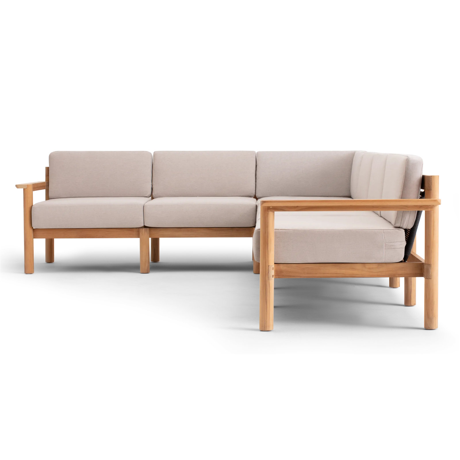 Haven 114" Sunbrella® Patio Sofa, Sunbrella Ashe