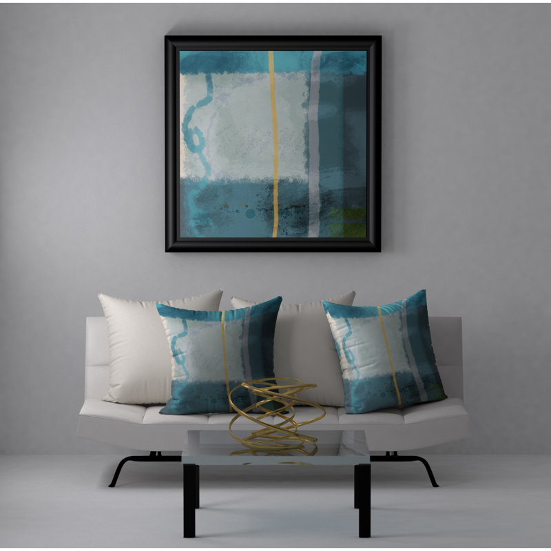 Reversible Throw Pillow, 24" x 24"