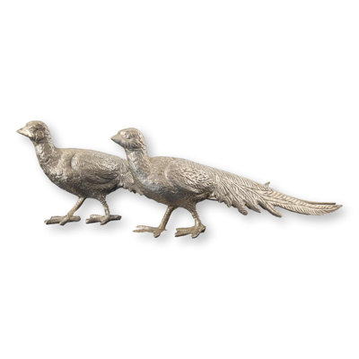 French Peacock Table Ornaments