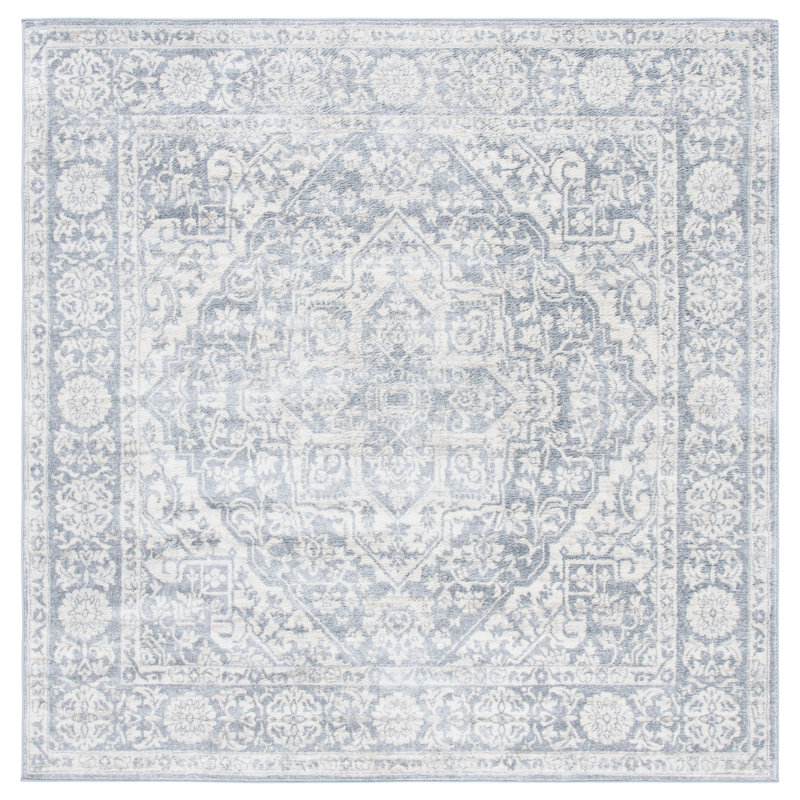 Moroccan Area Rug, Square 152 cm