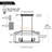 Flenderson 6 - Light Matte Black Square/Rectangle Pendant
