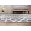 Tapis floral gris foncé et clair-1504839280