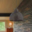 Luminaire suspendu en métal bronze antique 11 po Licata - Langley Street