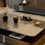 Nouvelle table basse haut de gamme en verre trempé