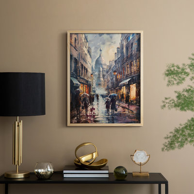 LANDSCAPES Series CCCLXV Framed Print - Solid Wood