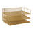 Thomas Martha Stewart Steel Mesh 3 Tier Stackable Desktop Letter Tray and File Organizer