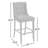 Baronet Bar Stool Upholstered Fabric-1575968106