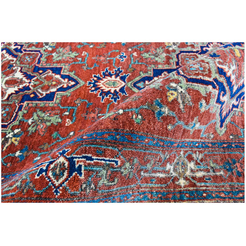 Elegant Handmade Wool Oriental Area Rug, Runner 2'6" x 10'