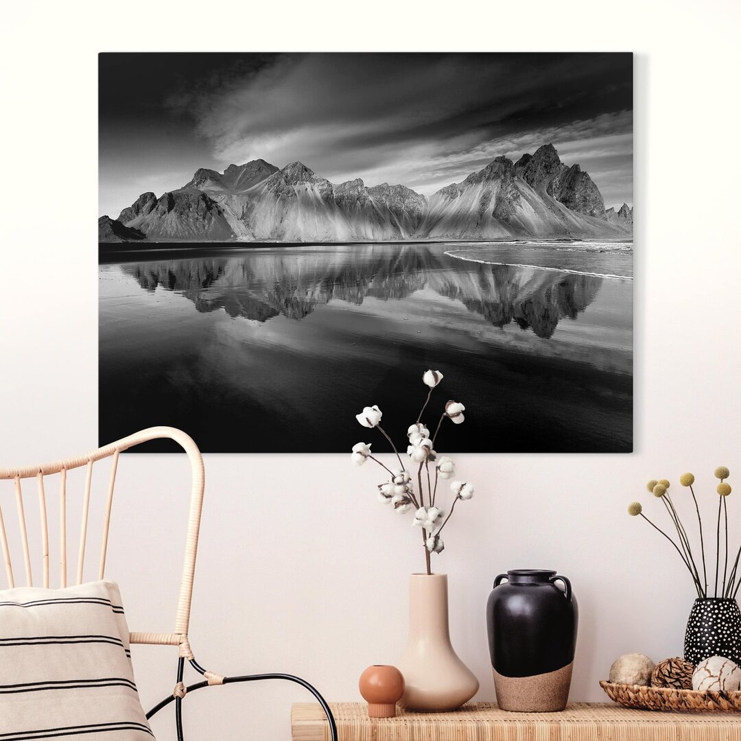 Leinwandbild - Vesturhorn In Island