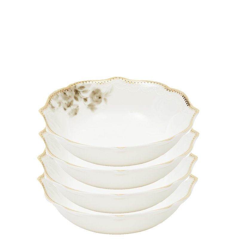 Rackers Rose Bone China 9,3 oz. Bol à fruits