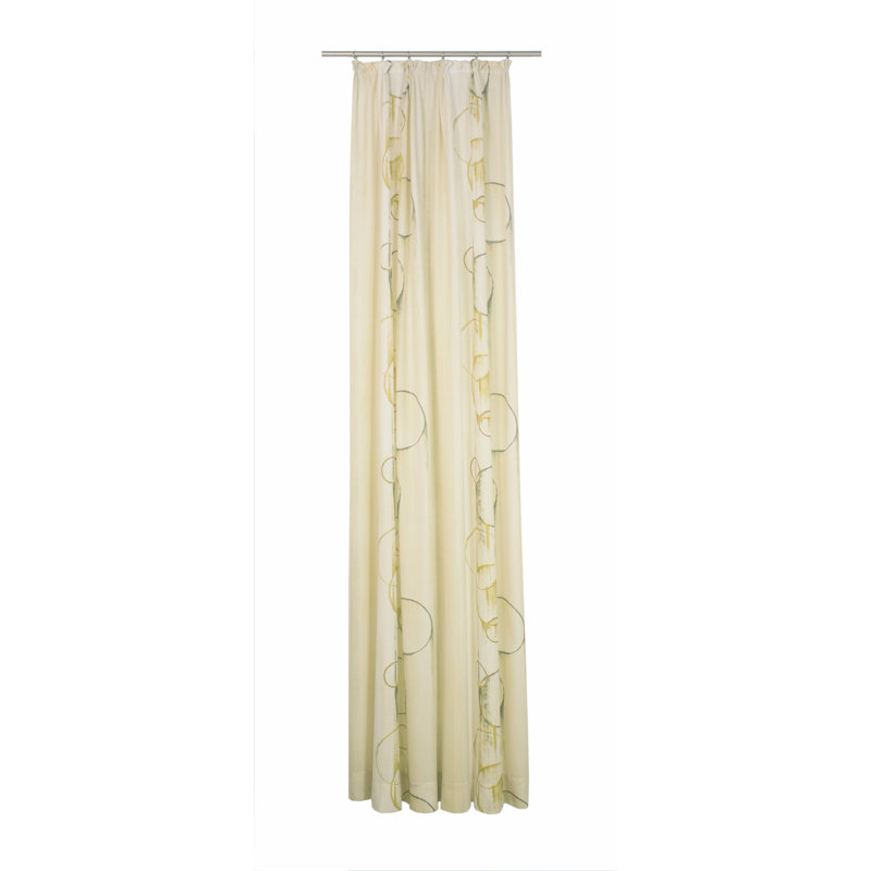Lopes Pinch Pleat Room Darkening Single Curtain, 135cm Width x 180cm Drop