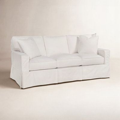 Gramercy Park 81'' Slipcovered Sofa