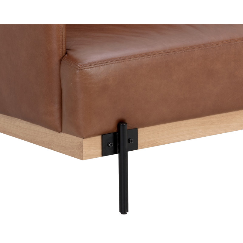 Saul Leather Sofa