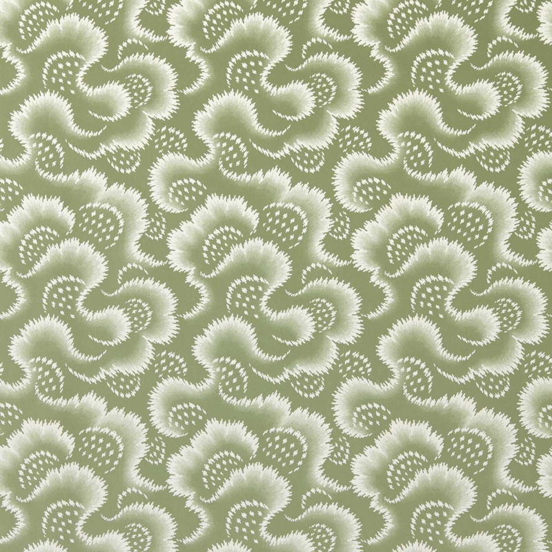 Henry Holland Abstract Vinyl Wallpaper Double Roll, Matcha