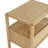 Masie 1-Drawer Oak Nightstand, Light Oak