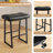 Faux Leather Wide Cushion Bar Stool With Metal Frame-1795799737-1795799740