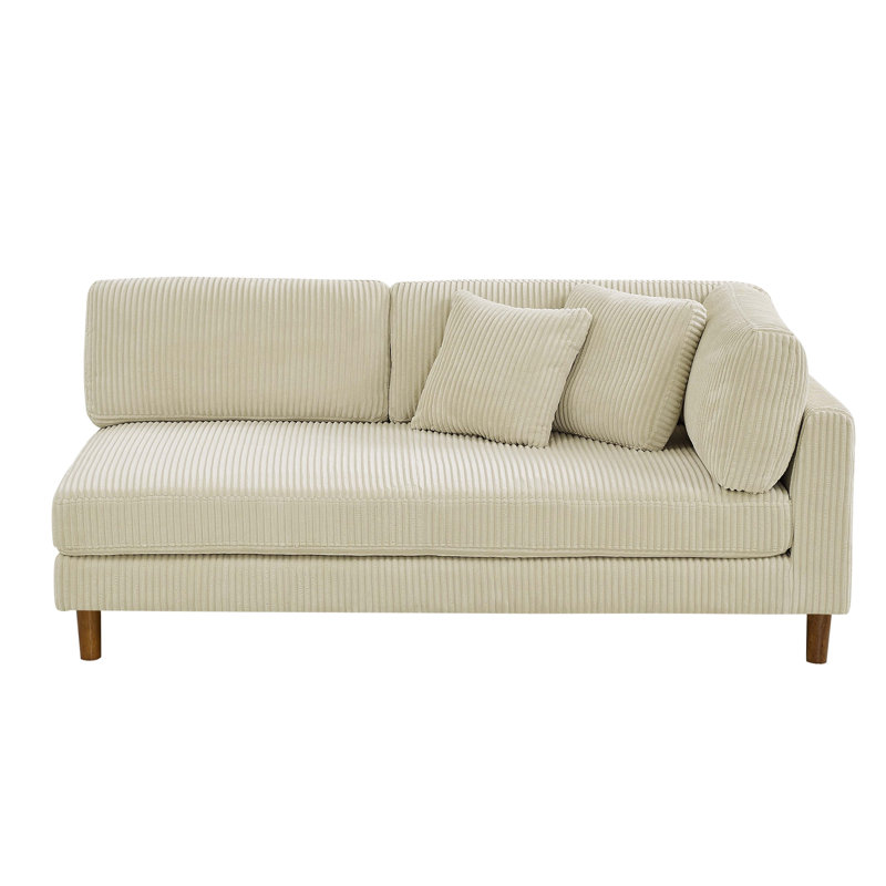 Caliyah 76.5'' Corduroy Sofa