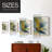 Solar Shapes I Framed Print - Solid Wood