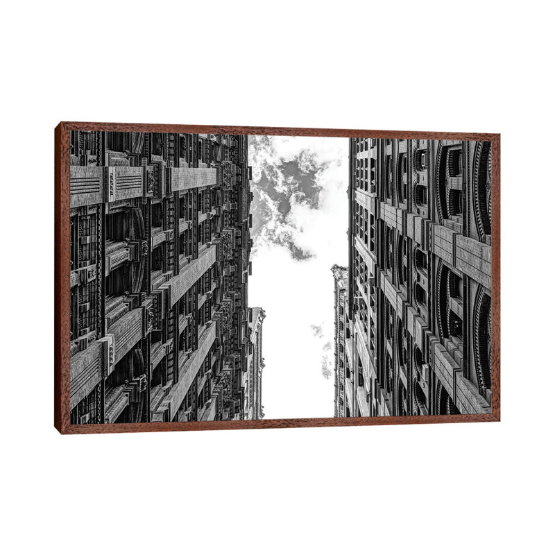 Boxed In by David Gardiner - Print on Canvas, Brown Framed, 66.04 cm H x 45.72 cm W