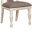 Ensemble de 2 chaises d'appoint capitonnées Haveno