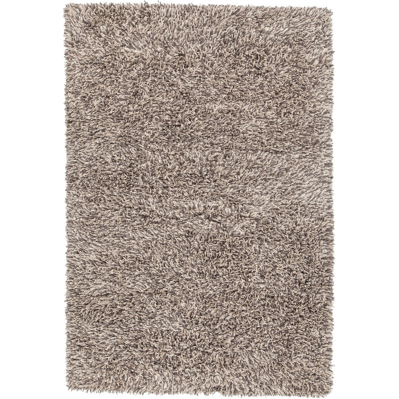 Eleanor Hand-Woven Gray Area Rug, 5' x 7'6"