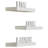 Akasya 3 Piece Live Laugh Love Floating Shelf Set-1796928361