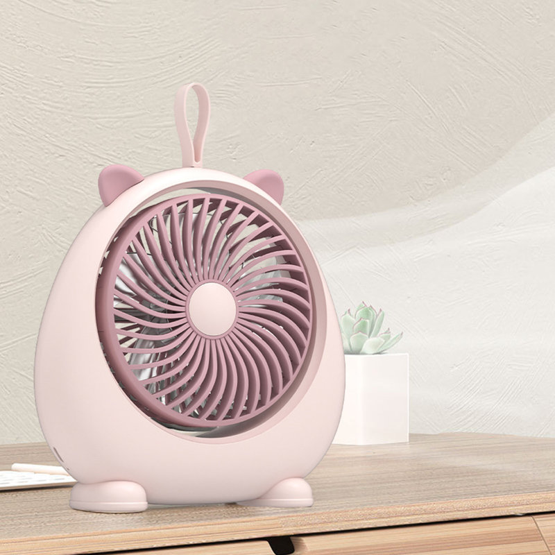 Ventilateur de bureau kbndieu, Pink
