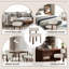 48.5cm H Upholstered Upholstered Back Side Chair-1515319683