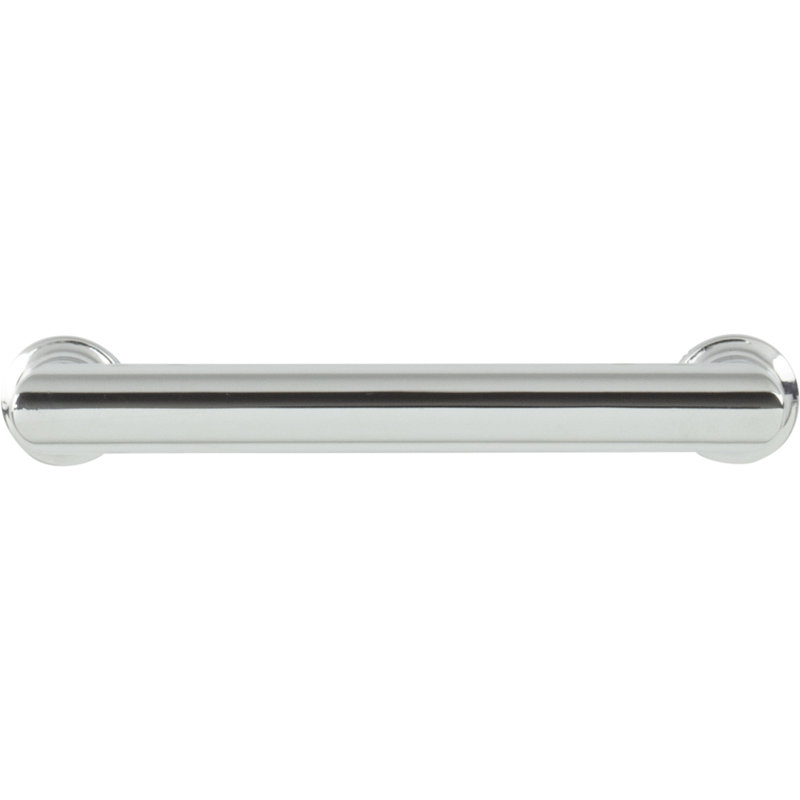 Morris 12" Center to Center Bar Pull, 3 3/4" Center to Center, Polished Chrome