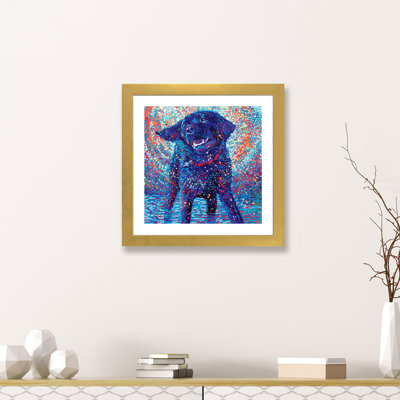 " Canines And Color " by Iris Scott