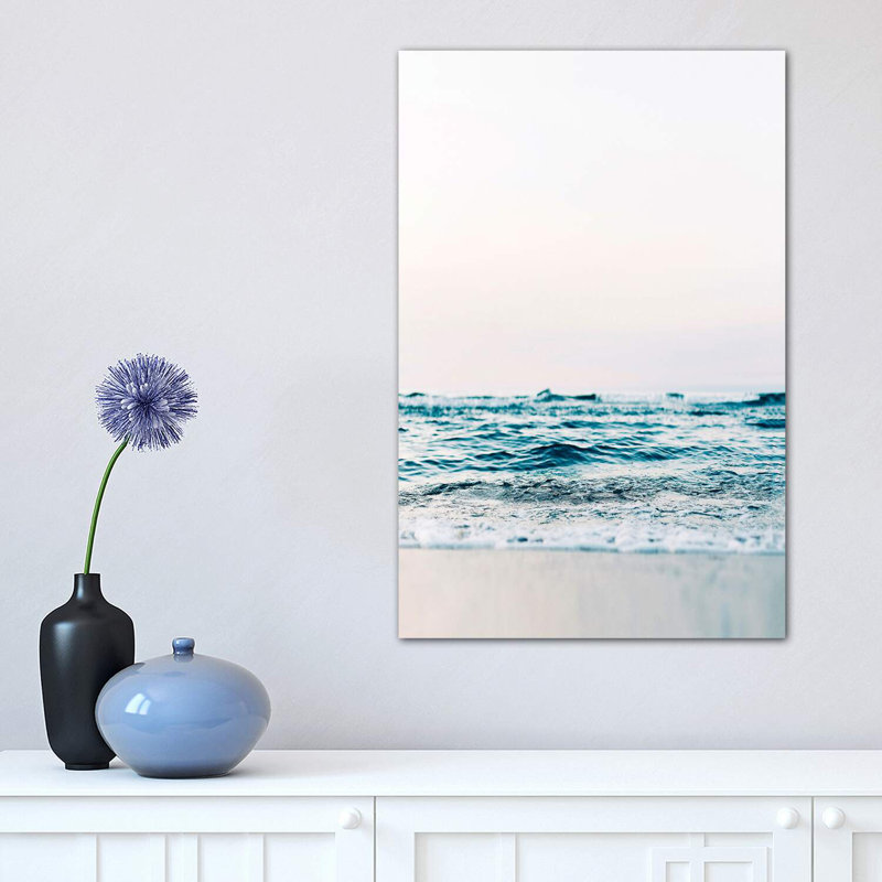 Ocean Wave by Sisi & Seb - Wrapped Canvas Print, 30.48 cm H x 45.72 cm W