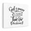 God's Power - Wrapped Canvas Print-573821175