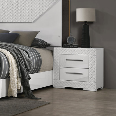 Wrobel Chandpuriya 2-Drawer Nightstand