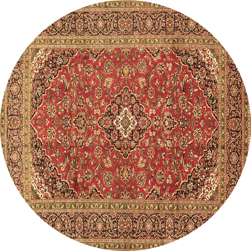 Rakem Oriental Indoor Rug, Round 3'
