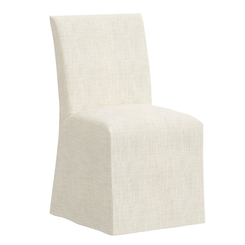 Chaise parsons en coton Armstrong, Lin classique talc