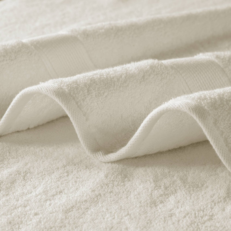 800GSM Ultra-Soft 100% Cotton Absorbent Towel Set, Cream