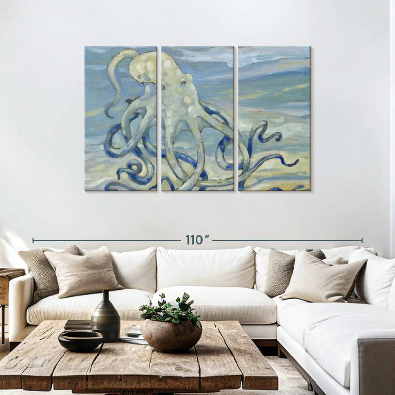 Brampt East Point Octopus, 48" H x 74" W