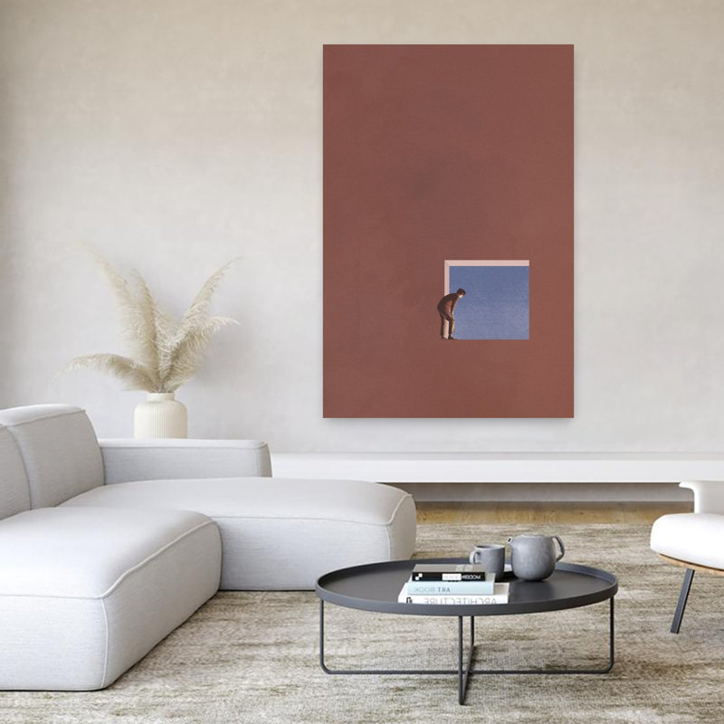 Contemporary Art Art, 60" H x 40" W
